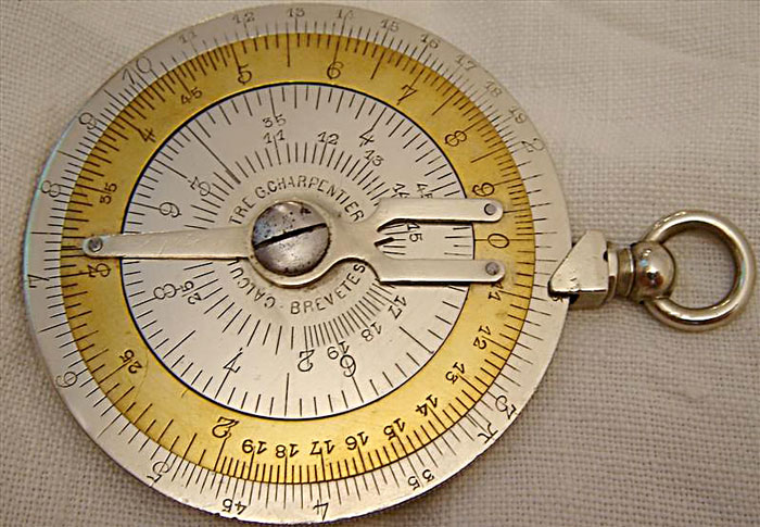 Charpentier Slide Rule