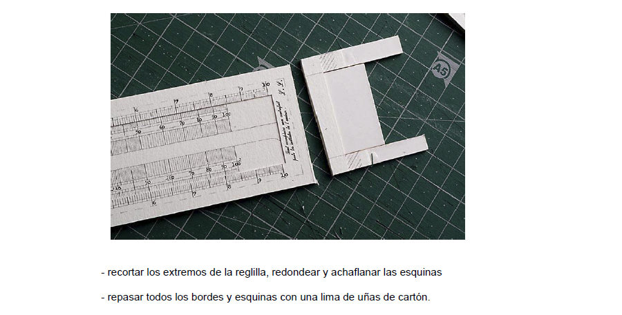 Montaje Regla Calculo Lannane 9