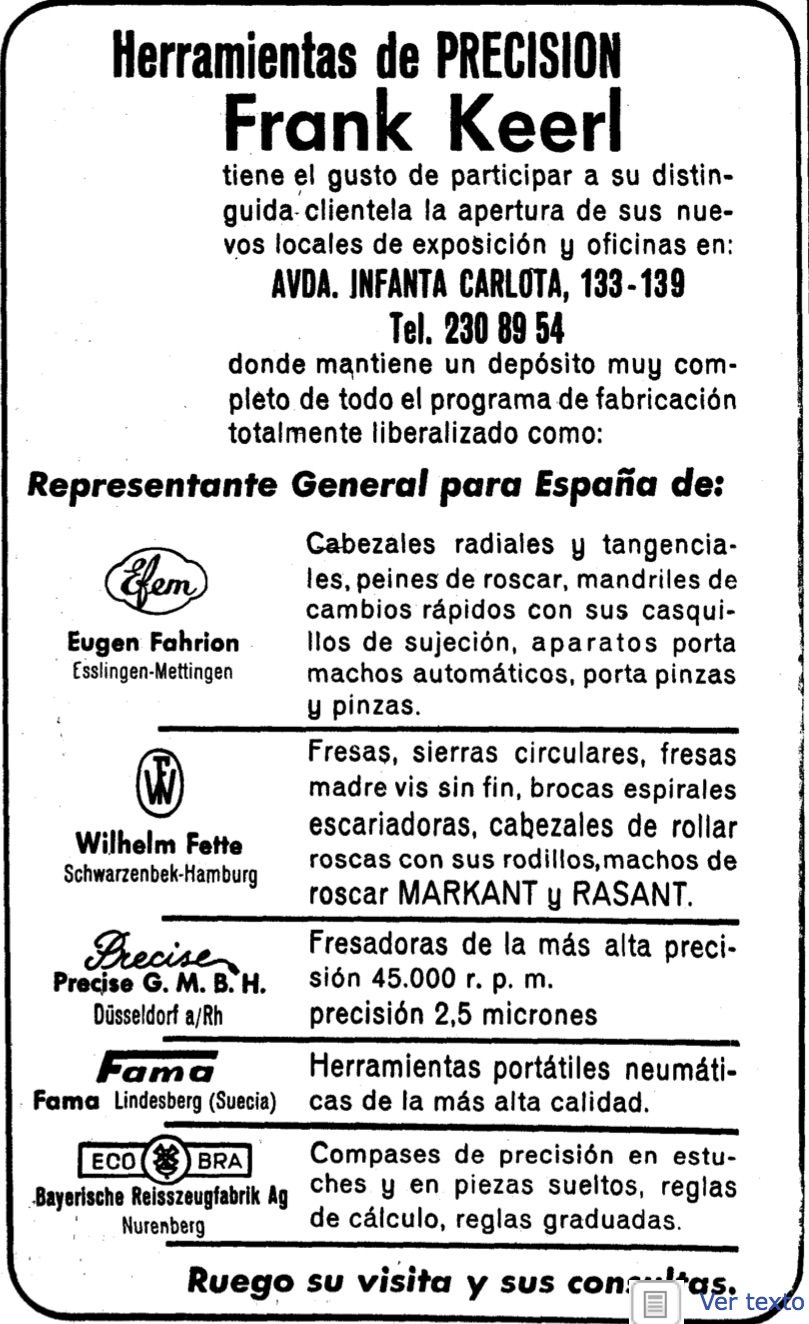 1962-10-03_Anuncio_de_Frank_Keerl