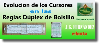 Evolución cursores en la Reglas de Calculo