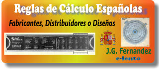 Reglas de Calculo Españolas